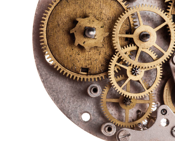 istock Mechanical watches close up 879550386