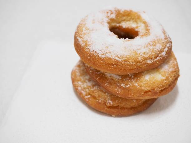 istock Donuts and coffee, Sugar powder Donuts 879550892