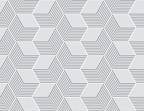 Art Pattern 3d Example Seamless Op Art Pattern 3d Illusion Stock Illustration - Download Image ...