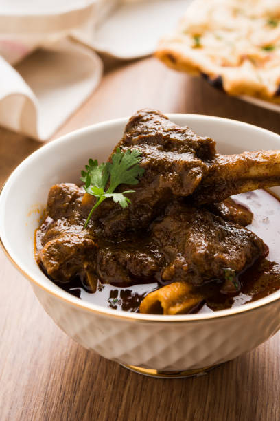 istock Mutton Curry or Or Masala Gosht or indian lamb rogan josh 879578700