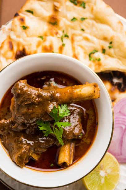 istock Mutton Curry or Or Masala Gosht or indian lamb rogan josh 879588168