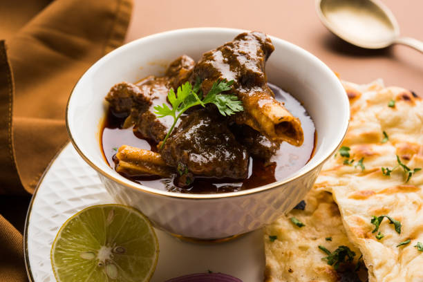 istock Mutton Curry or Or Masala Gosht or indian lamb rogan josh 879595268