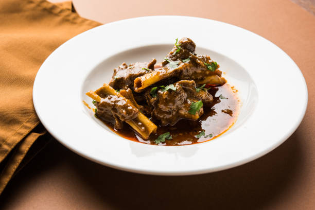 istock Mutton Curry or Or Masala Gosht or indian lamb rogan josh 879603690