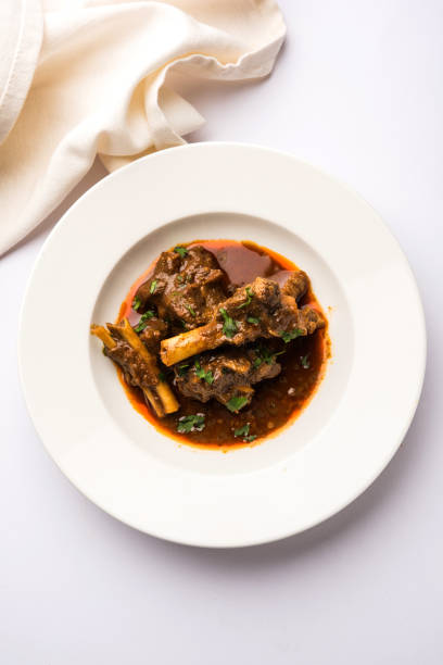 istock Mutton Curry or Or Masala Gosht or indian lamb rogan josh 879604054