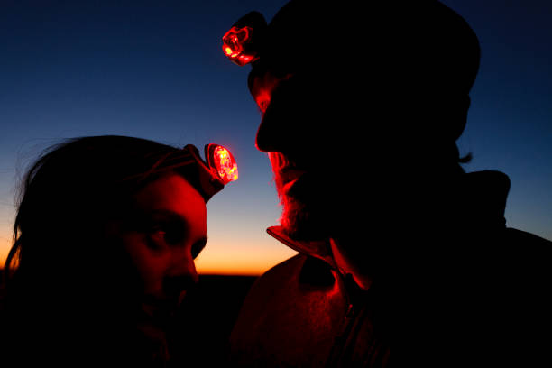 istock Couple hiking together in the wilderness 879606140