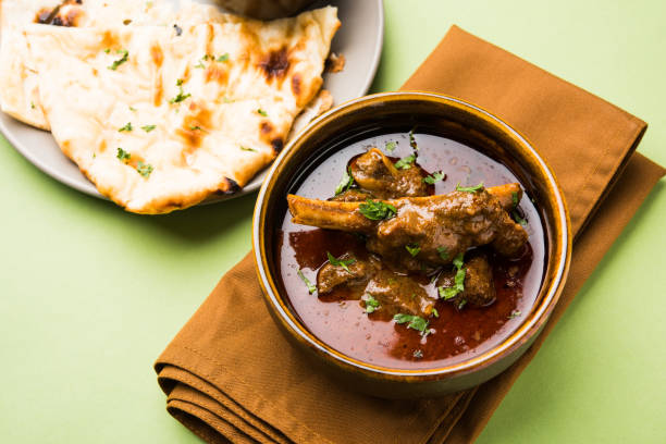 istock Mutton Curry or Or Masala Gosht or indian lamb rogan josh 879616194