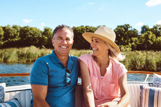 istock Out for a boat ride with my better half 879618492