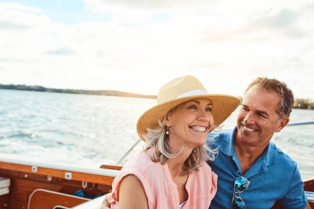 istock Happy days out at sea 879618598