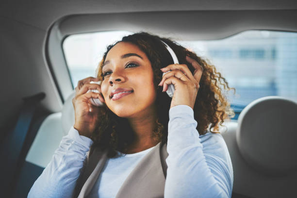 istock Listening to my favorite jams while commuting 879638164