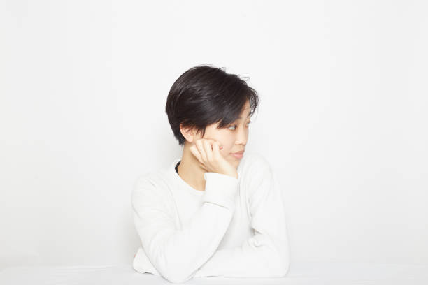 istock Girl in the white 879641798