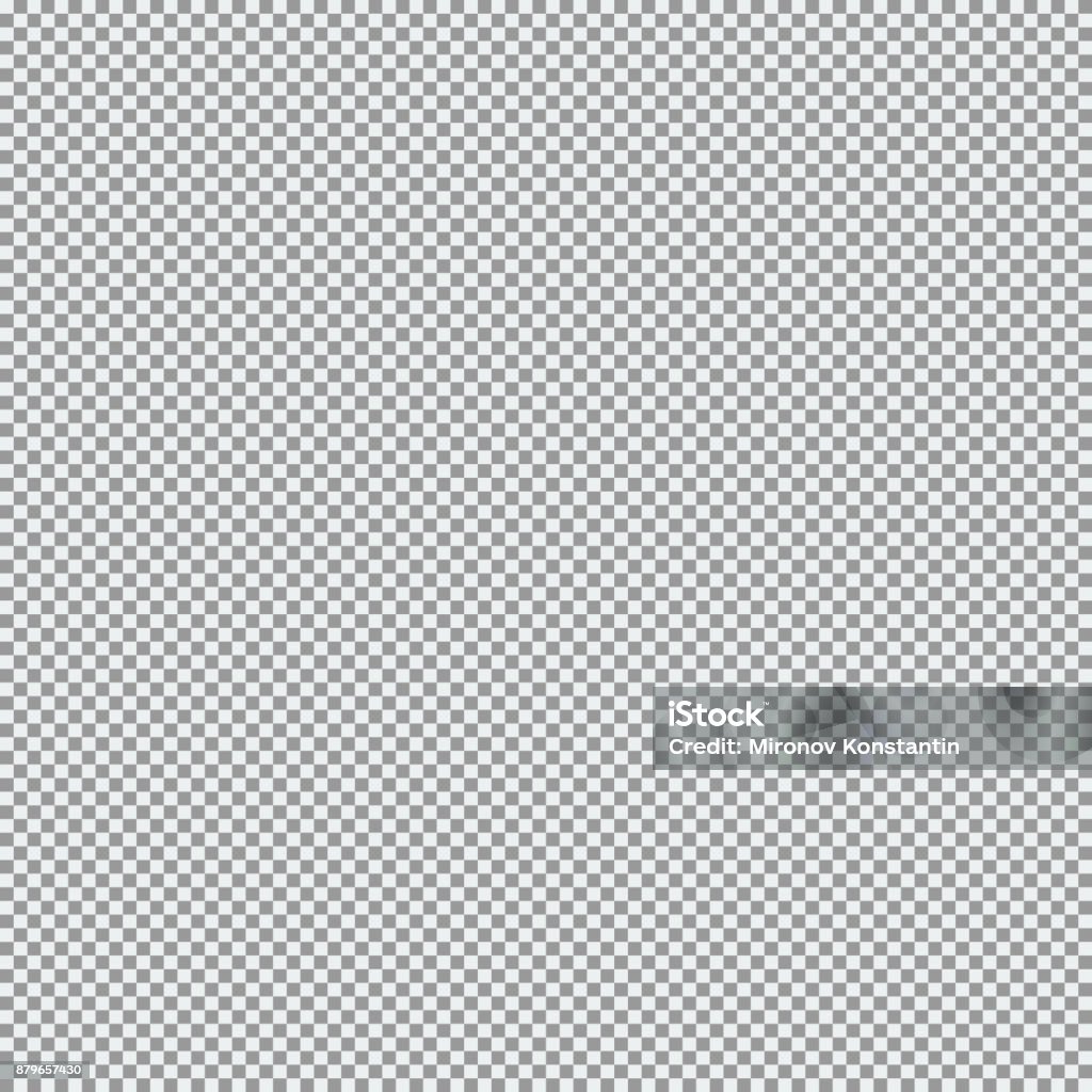 Transparency Background Seamless Pattern Vector Illustration Stock ...