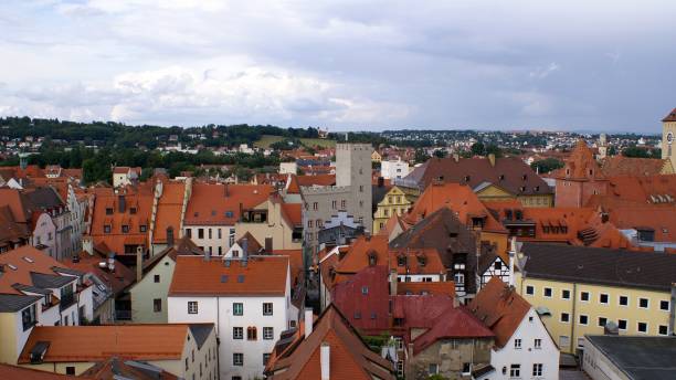 istock Regensburg city view 879662066