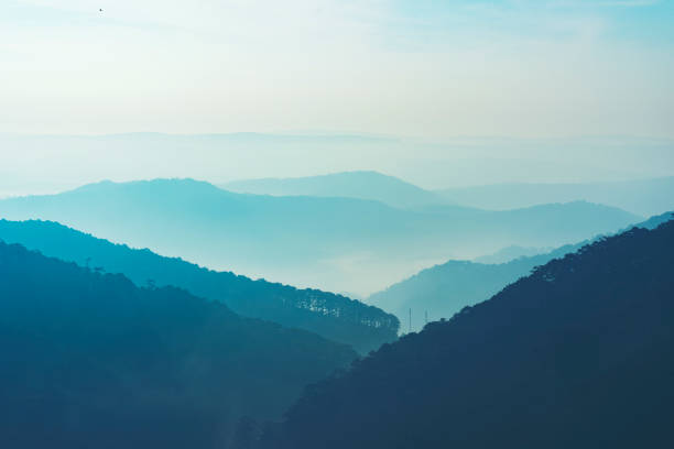 istock layers mountain in Da Lat, Vietnam 879665198