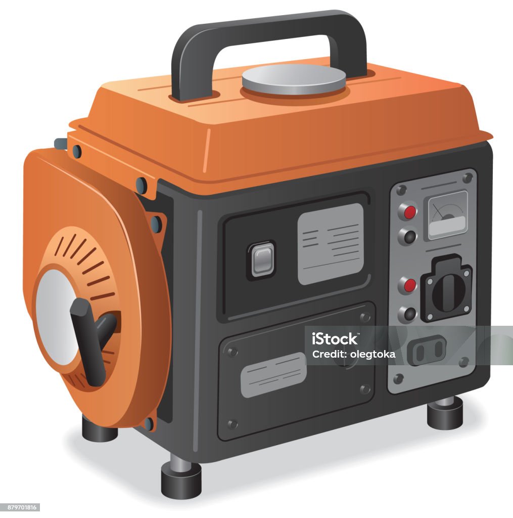 Slumber Knop undulate Home Power Generator Stock Illustration - Download Image Now - Business  Finance and Industry, Electricity, Engine - iStock