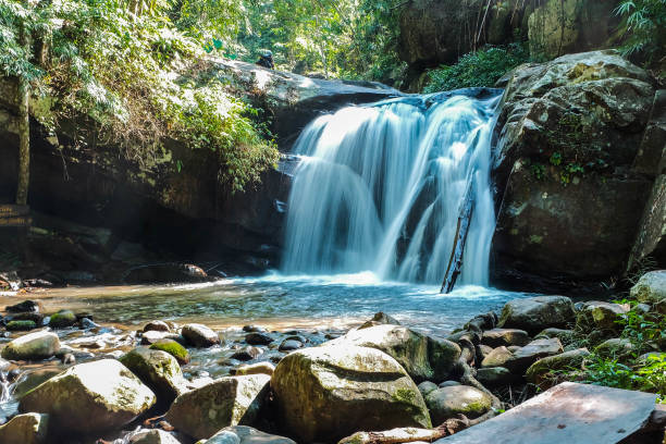 istock Waterfall of Thailand national park 879715102