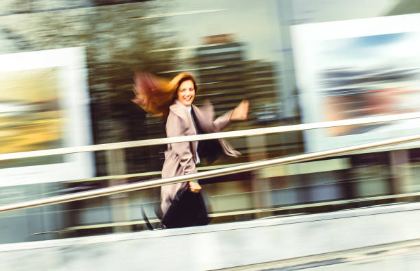 istock Businesswoman Walking to Work 879723600