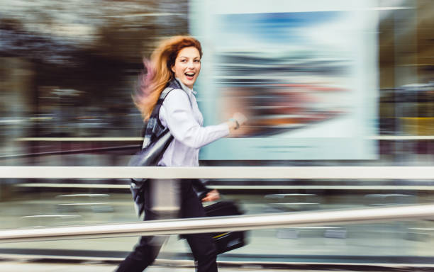 istock Businesswoman Walking to Work 879725948