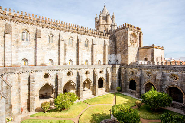 Evora old town in Portugal
