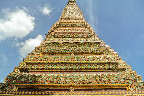 istock Pagoda at Wat Pho in Bangkok Thailand 879733136