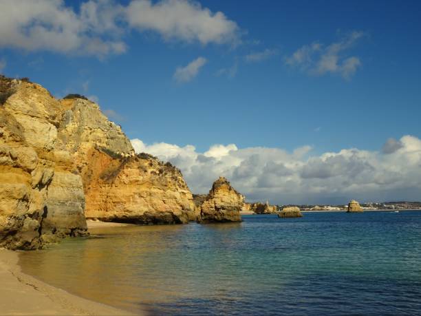 istock Algarve at Lagos Portugal 879733162