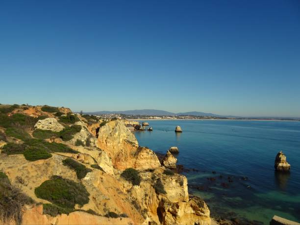 istock Algarve at Lagos Portugal 879746106