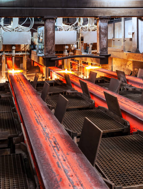 istock Steel is increasingly being produced in integrated steelworks 879751032