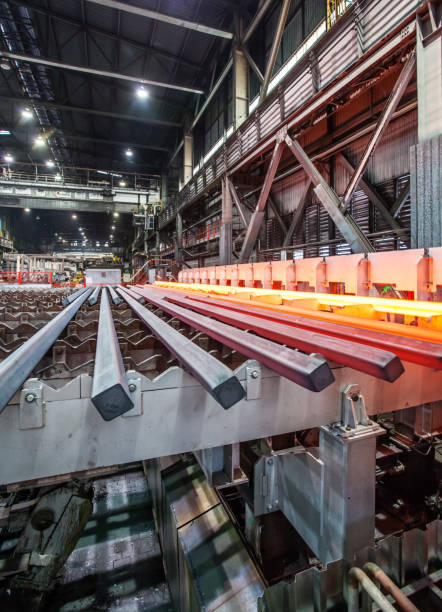 istock Steel is increasingly being produced in integrated steelworks 879751118