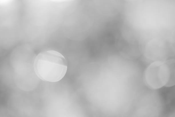 istock white blurred backdrop of nature, circle white wallpaper, gray bokeh background. 879765658