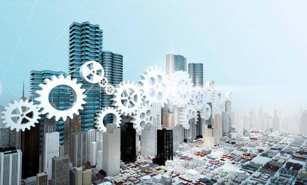 istock merger and acquisition business concepts, join cogwheel pieces 879765910