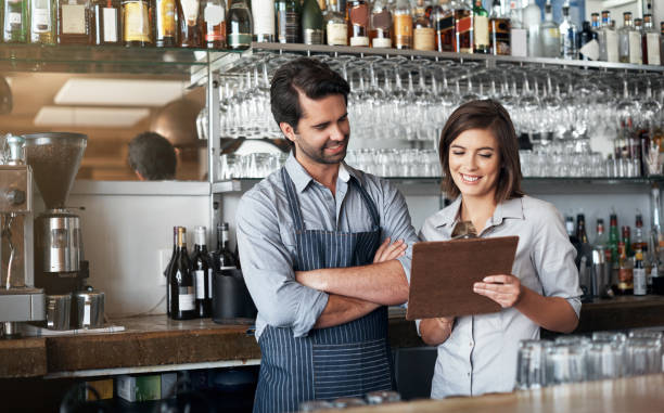 istock Running this coffee shop together 879769362