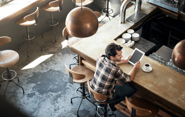 istock Great coffee and free wifi 879769552