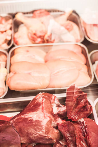 istock Freshness Poultry and Offal in the Butchery 879773360