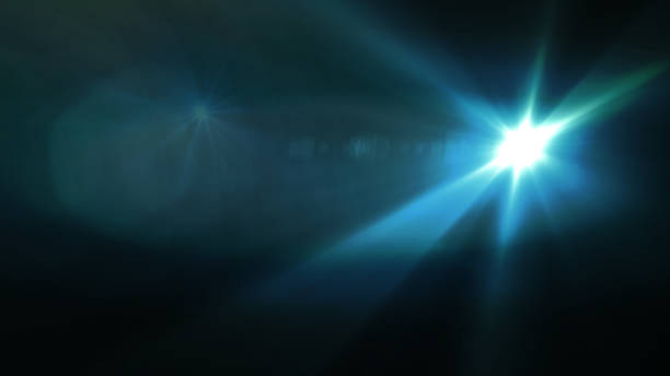 istock Digital lens Flare Light transition, lens flare, light leaks  ,Abstract overlays background. 879780814