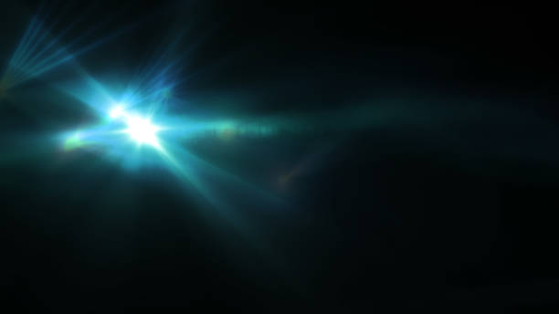 istock Digital lens Flare Light transition, lens flare, light leaks  ,Abstract overlays background. 879795662
