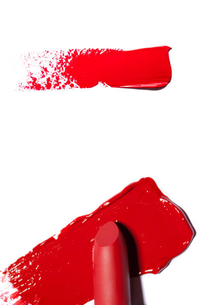 istock Very cool photo with red lipstick 879801678