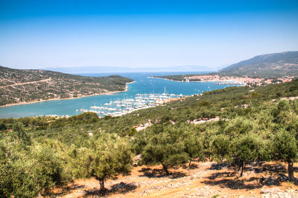 istock Coast of Cres island, Croatia 879801990
