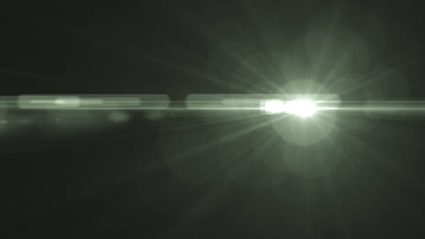 istock Digital lens Flare Light transition, lens flare, light leaks  ,Abstract overlays background. 879805500