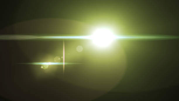 istock Digital lens Flare Light transition, lens flare, light leaks  ,Abstract overlays background. 879831874