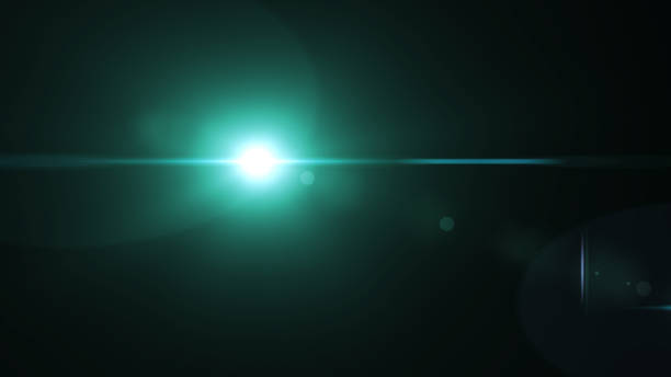 istock Digital lens Flare Light transition, lens flare, light leaks  ,Abstract overlays background. 879837822