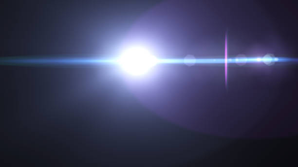istock Digital lens Flare Light transition, lens flare, light leaks  ,Abstract overlays background. 879838066