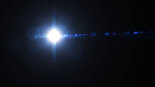istock Digital lens Flare Light transition, lens flare, light leaks  ,Abstract overlays background. 879844860