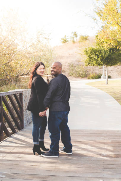 istock Husband and Wife at the park 879848594