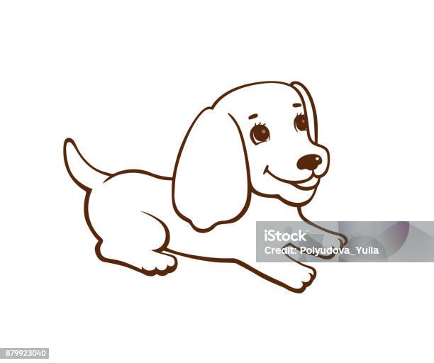 Cartoon Dog Stock Illustration - Download Image Now - Animal, Animal Body  Part, Animal Head - iStock