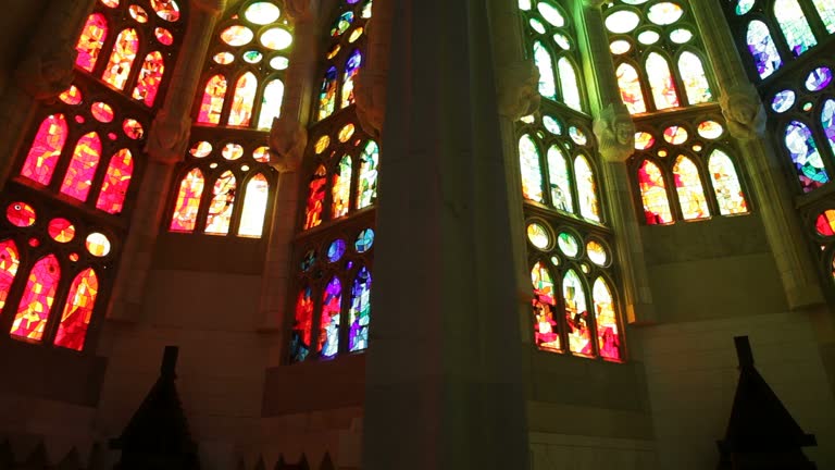 Gothic church interior