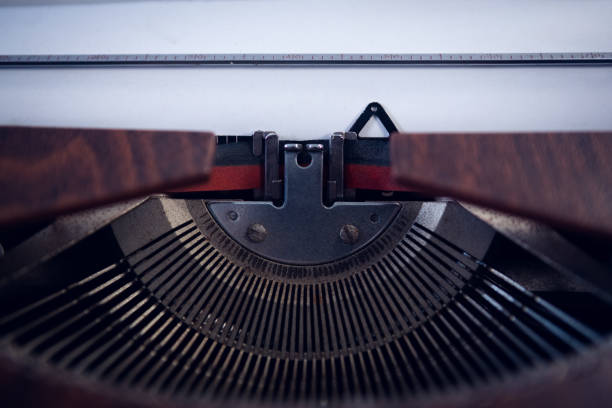 istock Close up of typebar 879956976