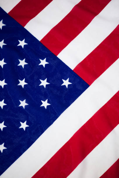istock High angle view of national flag 879962148