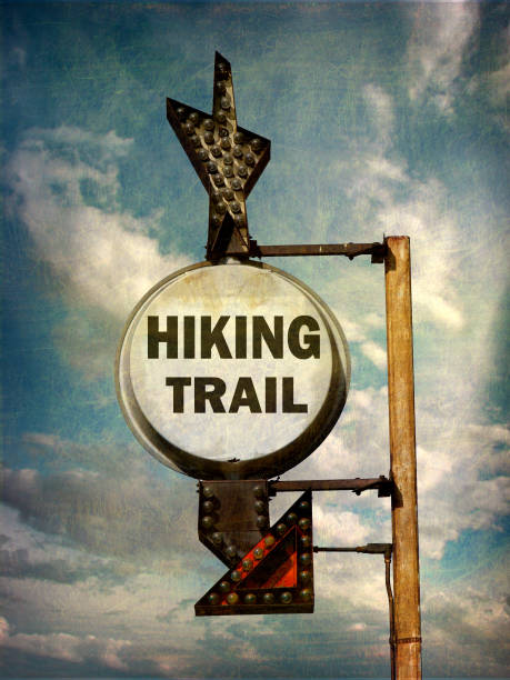 istock hiking trail sign 880008224