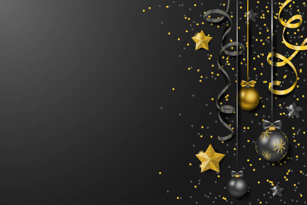 istock Merry christmas and happy new year vector background with confetti 880015978