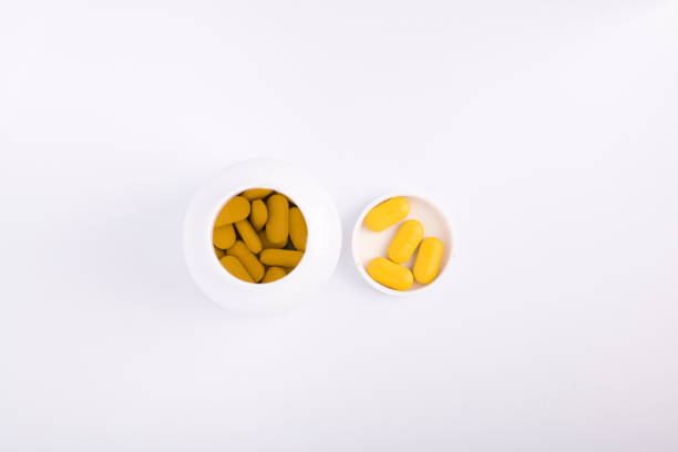 istock Table top shot of bottle with tablets 880026132