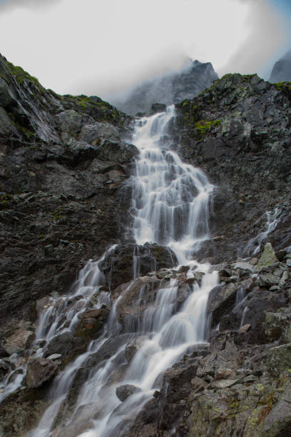istock Waterfall in Tatra mountains. Morskie oko. 880030494